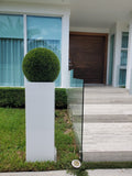 20" Topiary with Yang Fiberglass Vase
