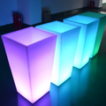 30" Cordless – Illuminated LED Tapered Planter
