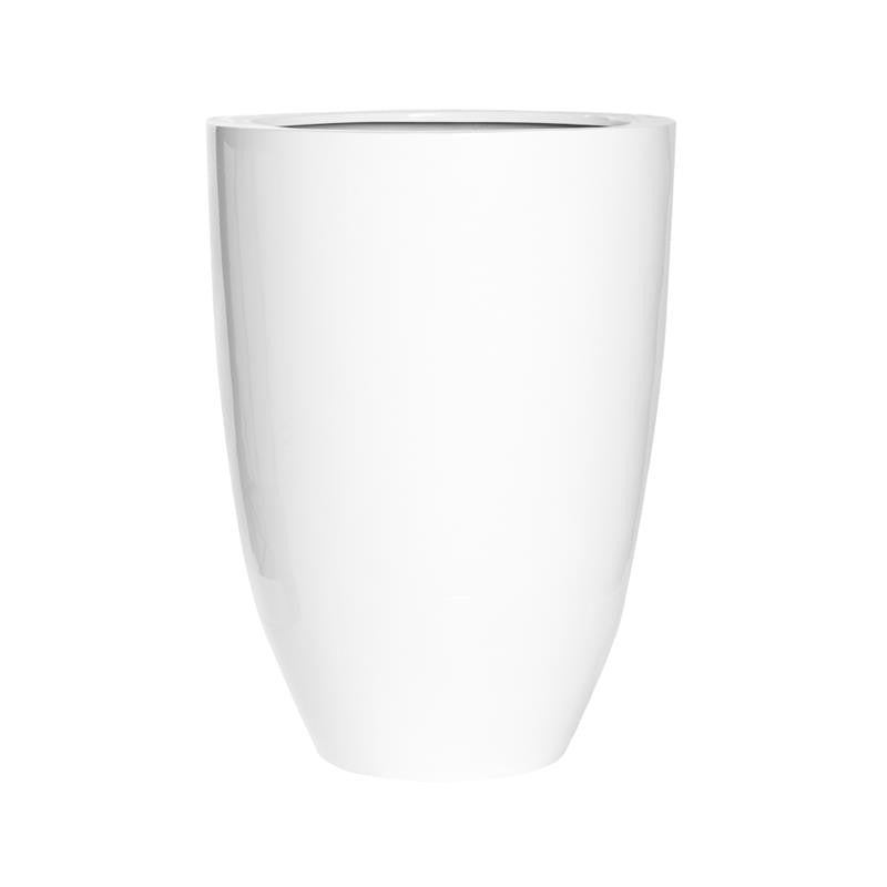 Ben XL fibre de verre blanc brillant