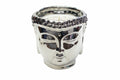 Buddha 3-Wick Scented Candle (Silver / Gold / White)
