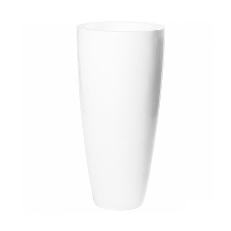 Dax L Fiberglass Glossy White