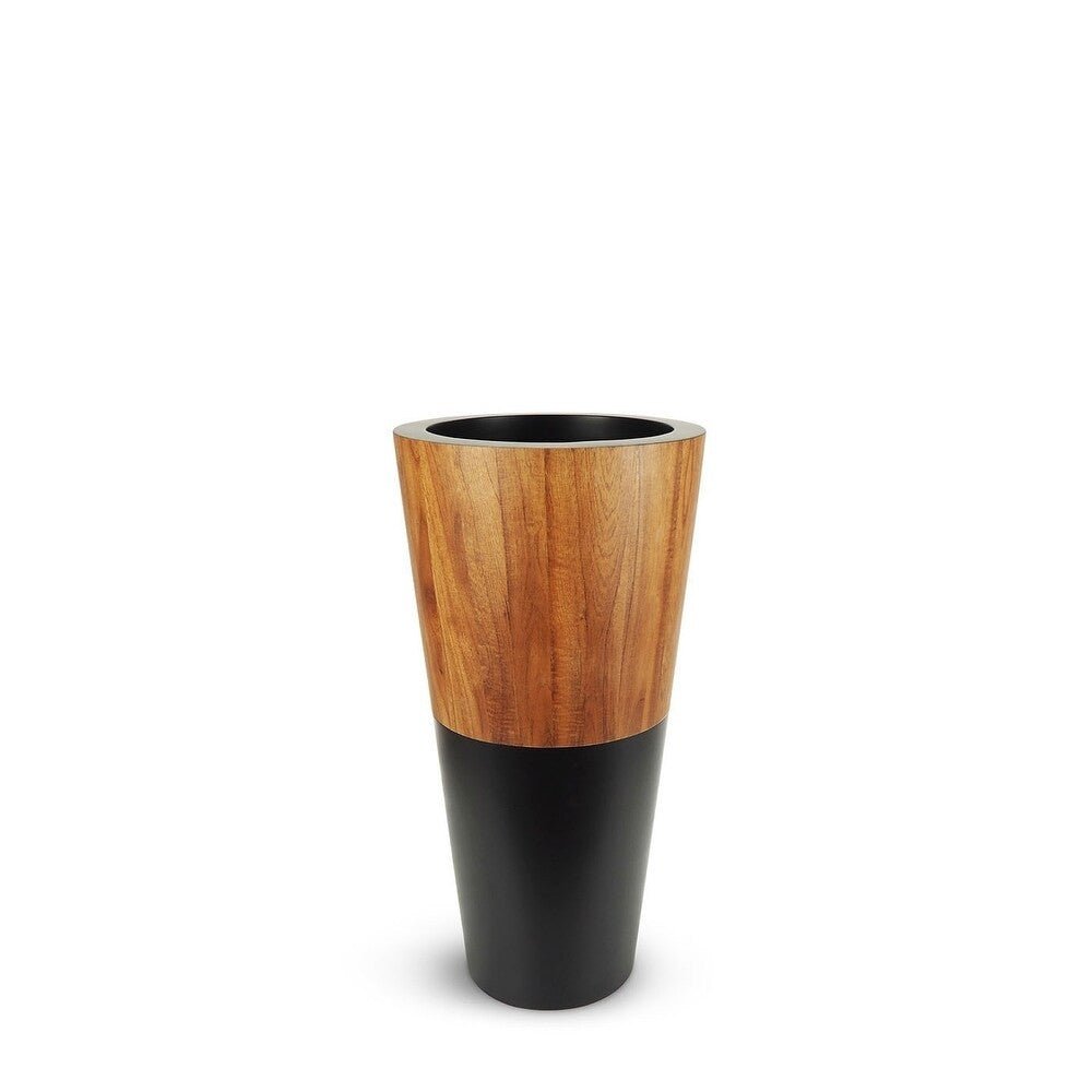 Lux Natura – placage bois avec fibre de verre noire